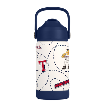 Texas Rangers 12oz Mascot SS Kids Bottle
