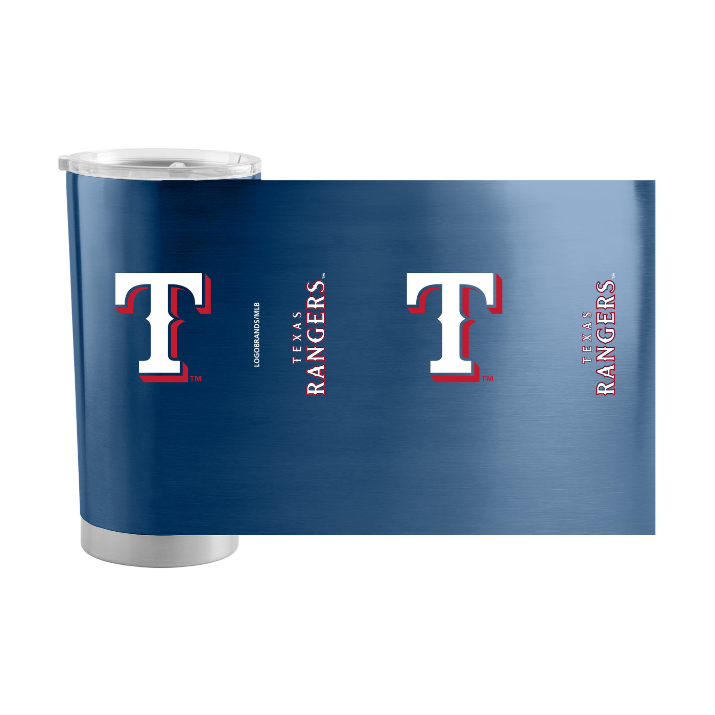Texas Rangers 20oz Gameday Stainless Tumbler - Logo Brands