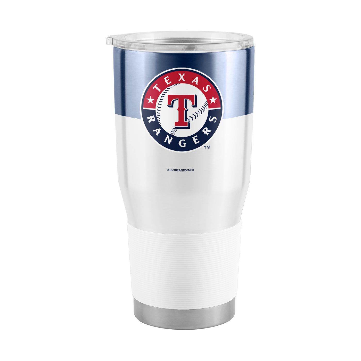 Texas Rangers Colorblock 30oz Stainless Tumbler - Logo Brands