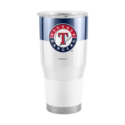 Texas Rangers Colorblock 30oz Stainless Tumbler - Logo Brands