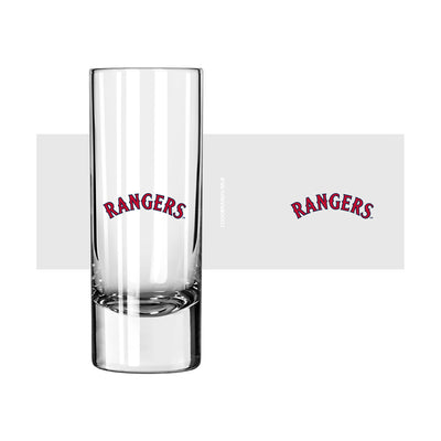 Texas Rangers 2.5oz 1994 Lettering Glass Shooter