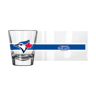 Toronto Blue Jays 2oz Stripe Shot Glass