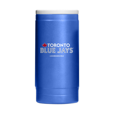 Toronto Blue Jays Flipside Powder Coat Slim Can Coolie