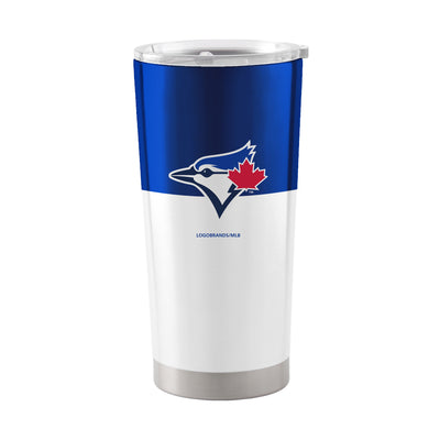 Toronto Blue Jays 20oz Colorblock Stainless Steel Tumbler - Logo Brands
