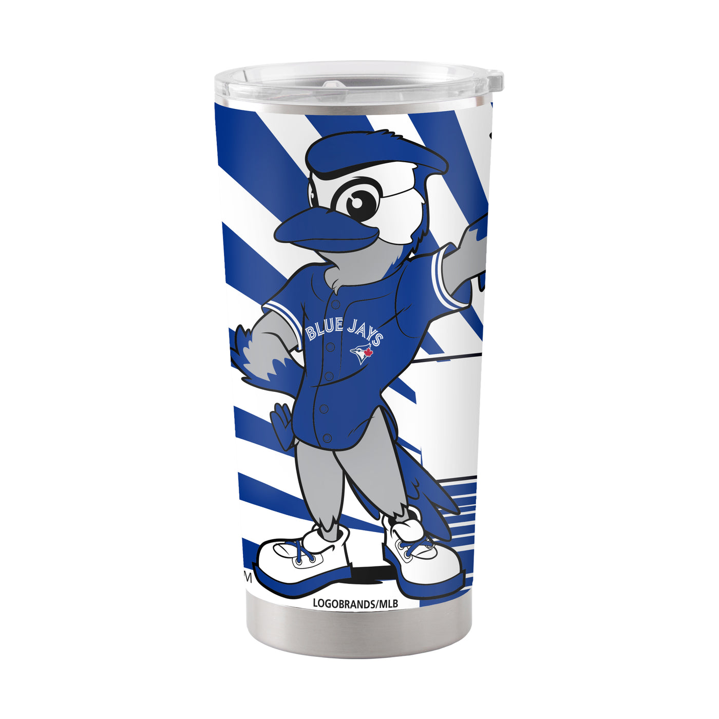 Toronto Blue Jays 20oz Mascot Stainless Steel Tumbler - Logo Brands