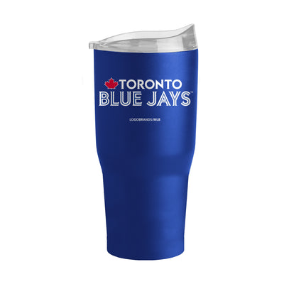 Toronto Blue Jays 30oz Flipside Powder Coat Tumbler - Logo Brands