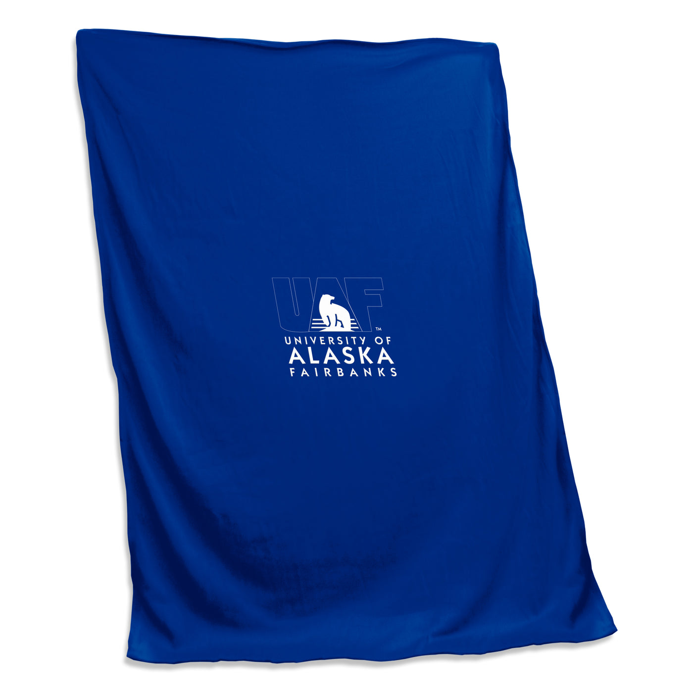 Alaska Fairbanks Screened Sweatshirt Blanket