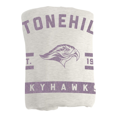 Stonehill College Sublimated Sweatshirt Blanket