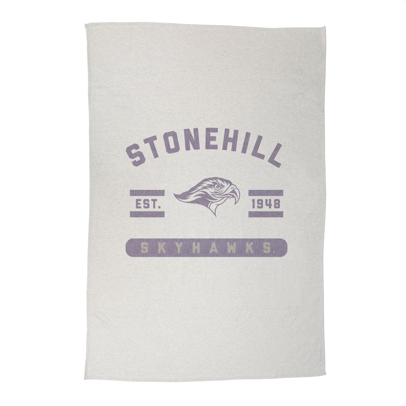 Stonehill College Sublimated Sweatshirt Blanket