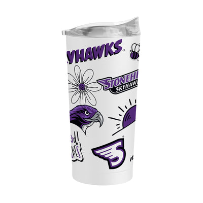 Stonehill College 20oz Native Powder Coat Tumbler