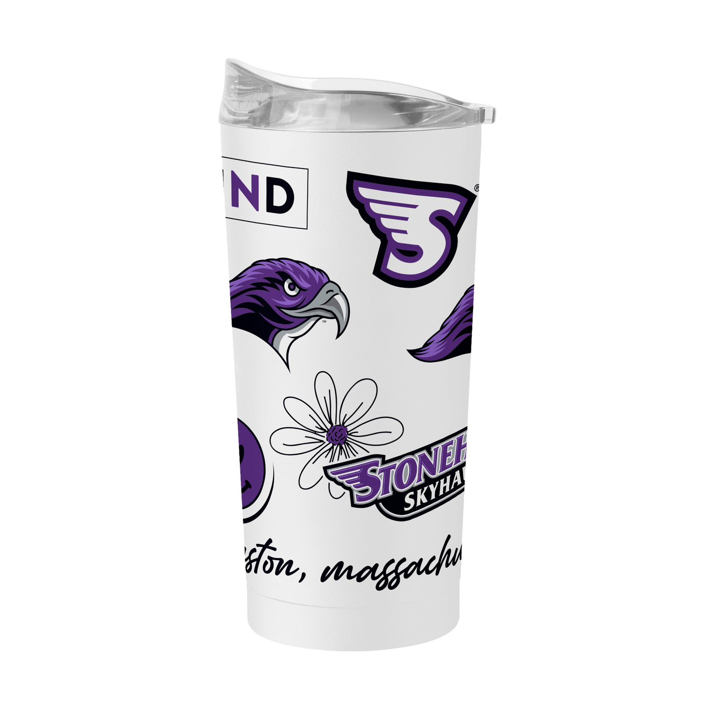 Stonehill College 20oz Native Powder Coat Tumbler