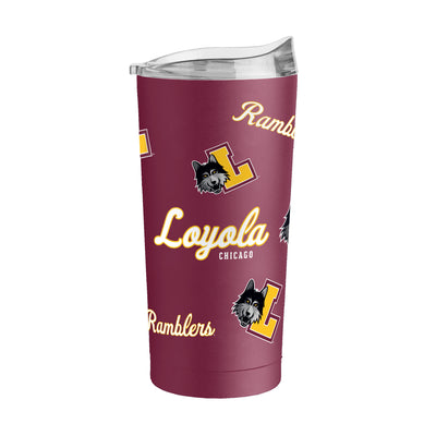 Loyola Lakeshore 20oz Dreamweave Powder Coat Tumbler
