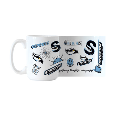 Stockton College 15oz Native Sublimated Mug