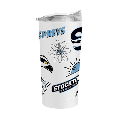 Stockton College 20oz Native Powder Coat Tumbler