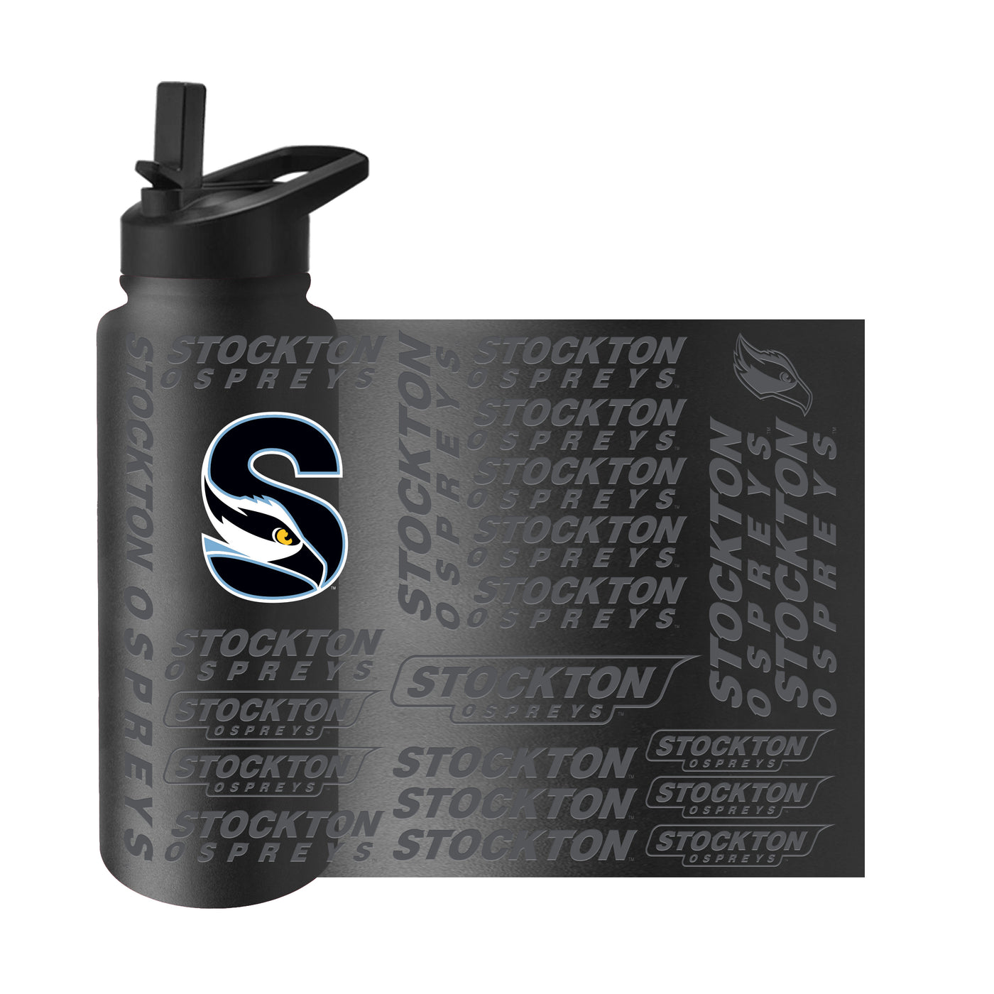 Stockton College 34oz Replay Quencher Bottle