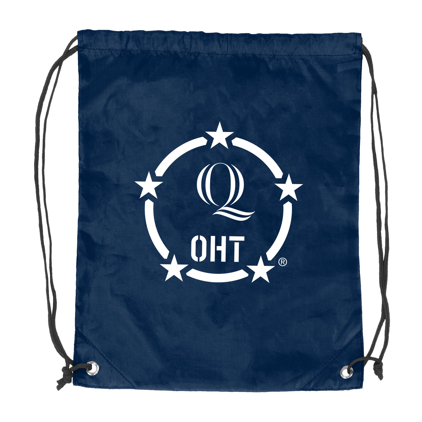 Quinnipiac Navy Cruise Backsack f/ OHT CoBrand