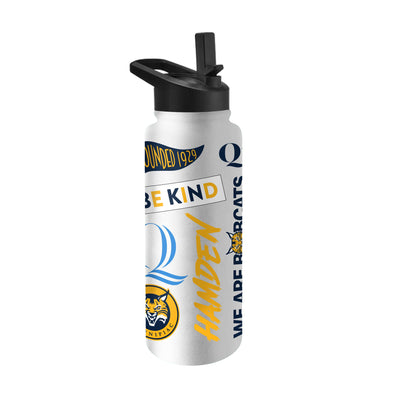 Quinnipiac 34oz Native Quencher Bottle