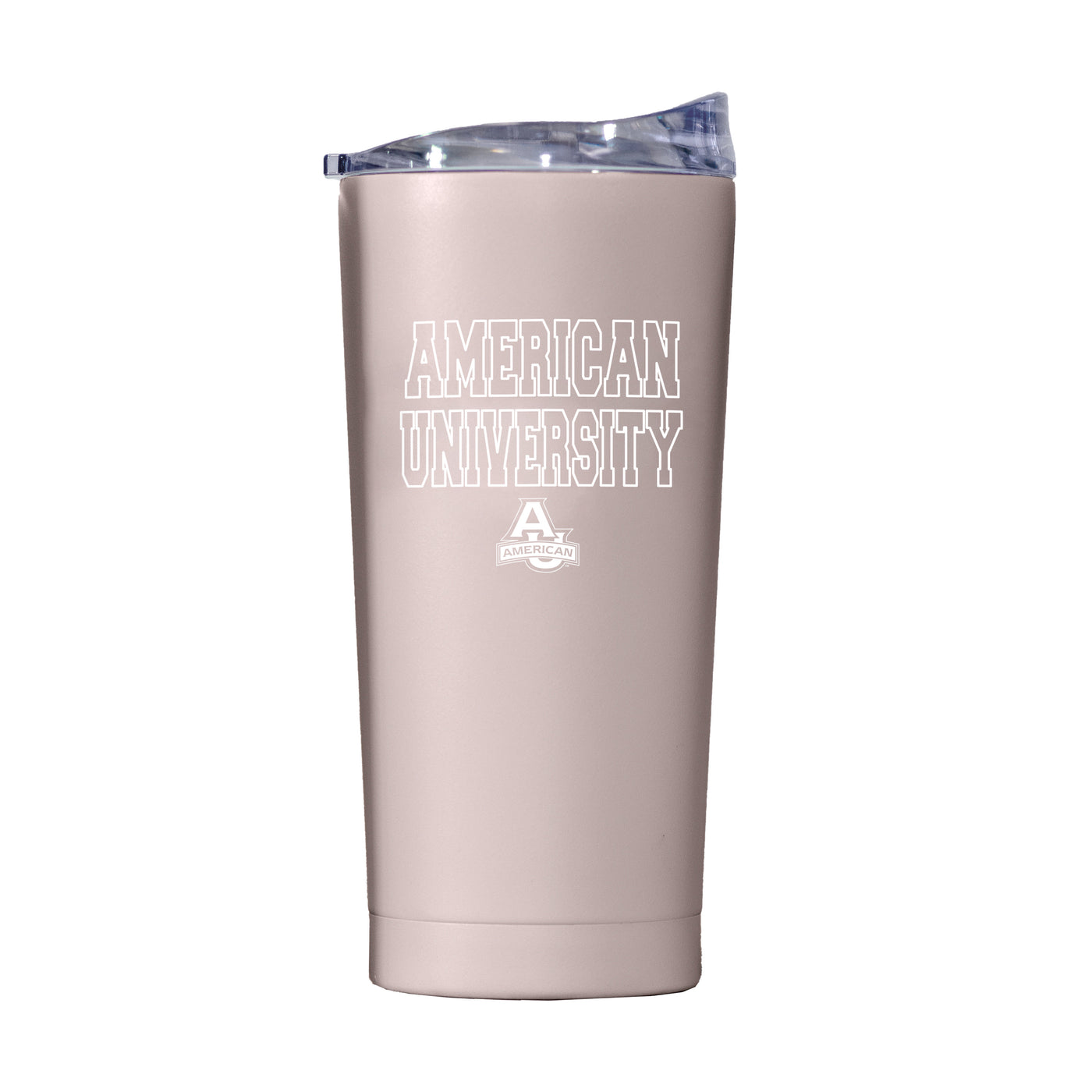 American University 20oz Dusk Stencil Powder Coat Tumbler