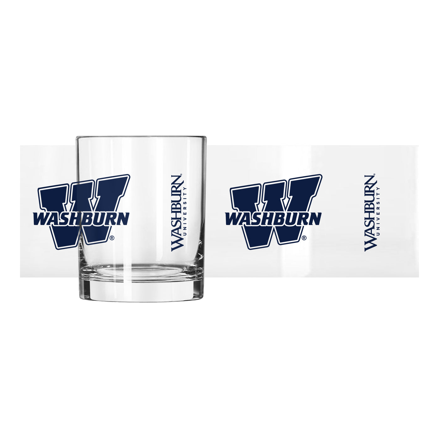 Washburn 14oz Gameday Rocks Glass
