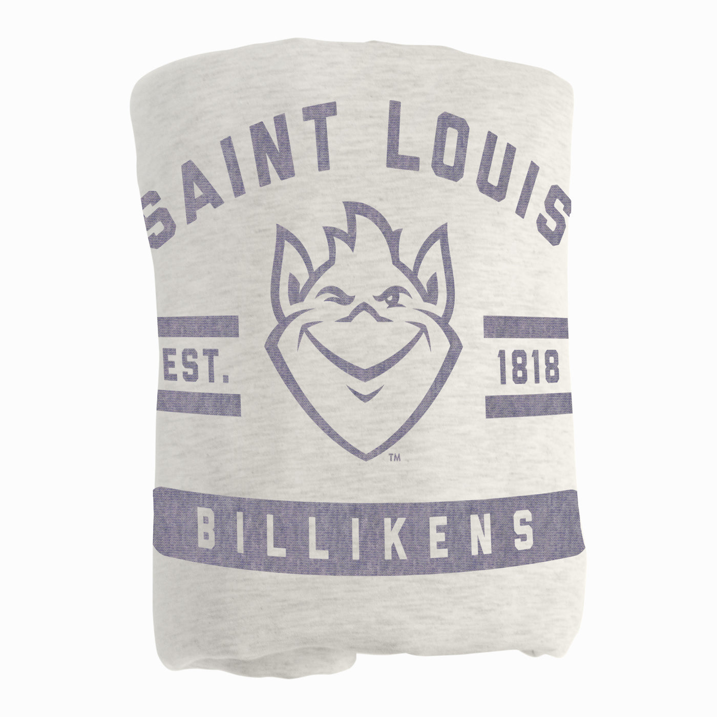 Saint Louis Univ Sublimated Sweatshirt Blanket - Logo Brands