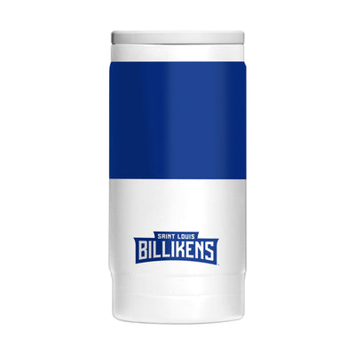 Saint Louis Univ 12oz Colorblock Powder Coat Slim Can Coolie