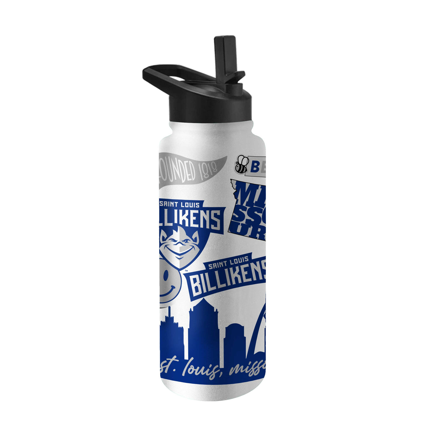 Saint Louis Univ 34oz Native Quencher Bottle