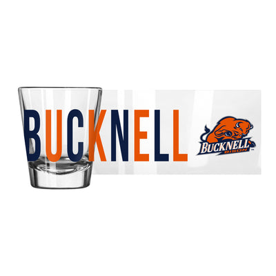Bucknell 2oz Overtime Shot Glass