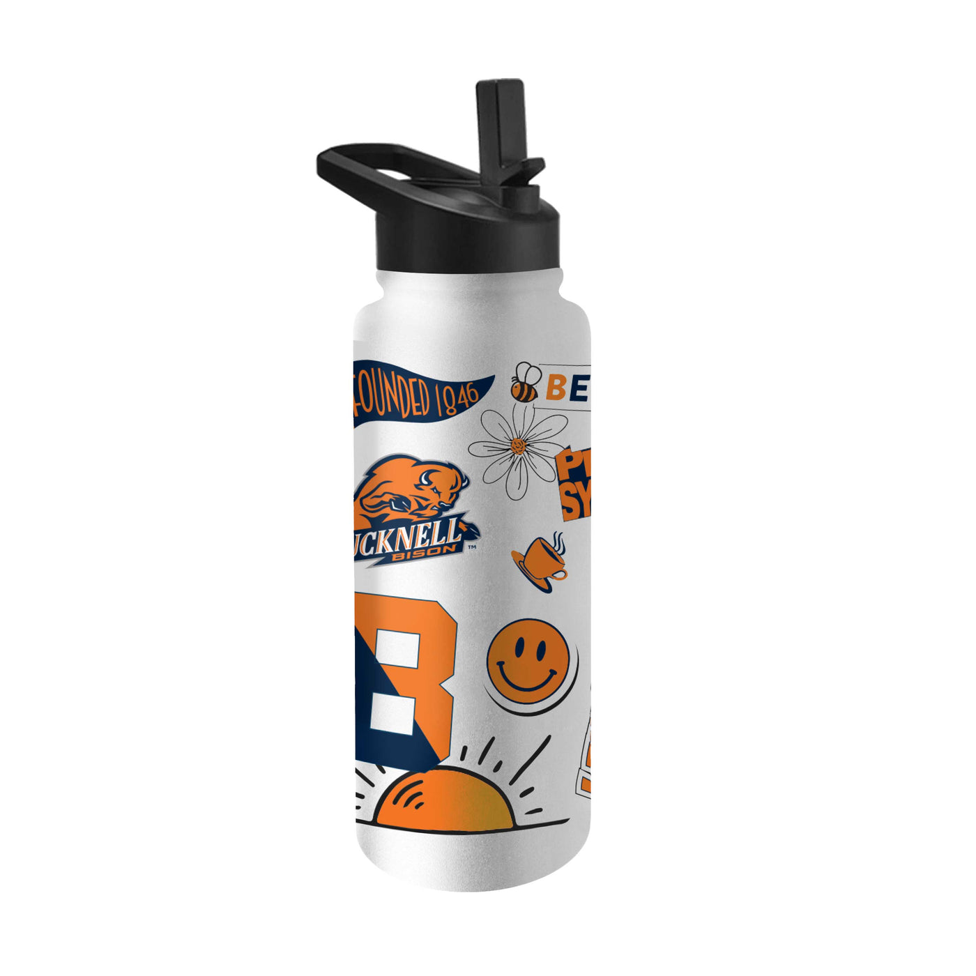 Bucknell 34oz Native Quencher Bottle