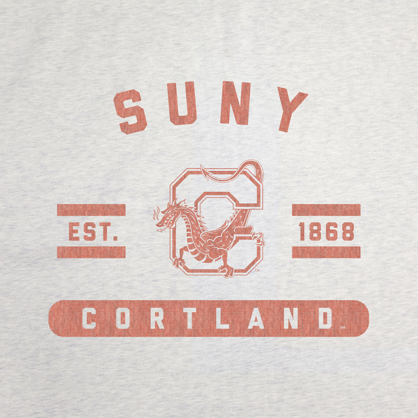 SUNY Cortland Sublimated Sweatshirt Blanket