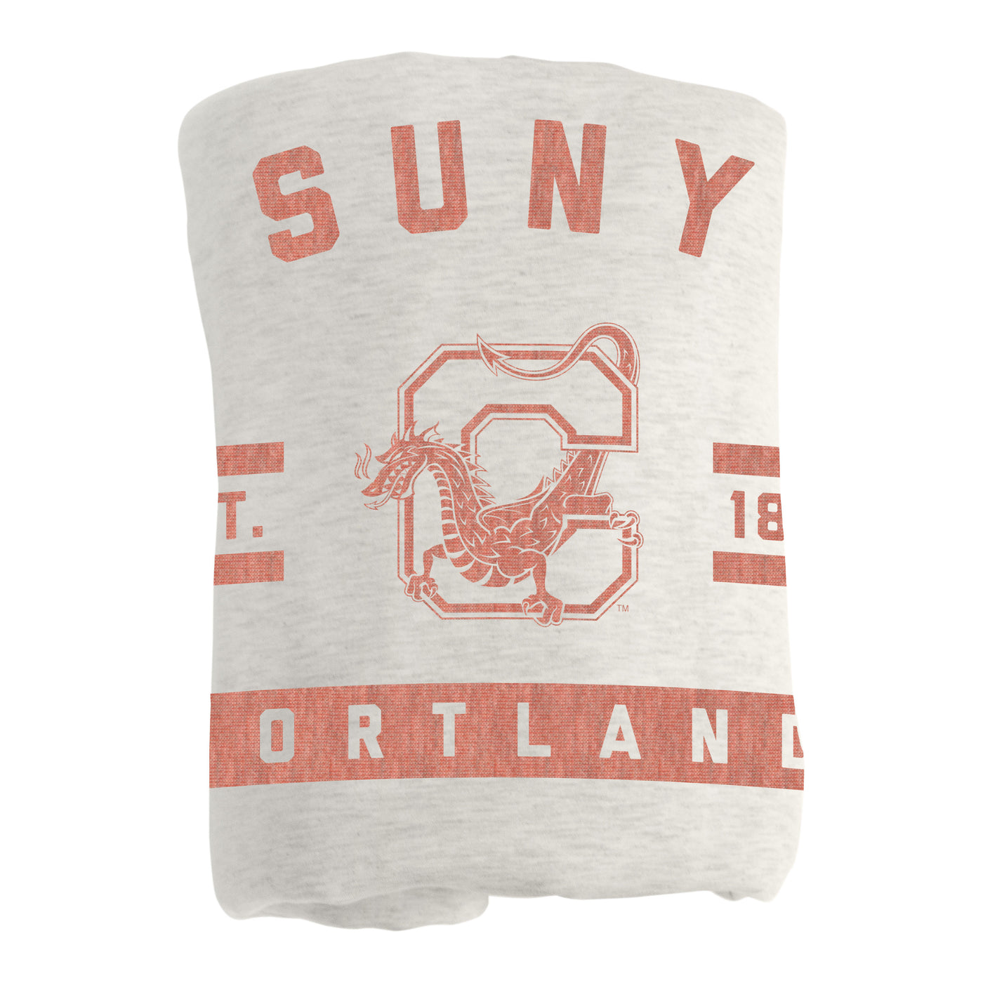SUNY Cortland Sublimated Sweatshirt Blanket