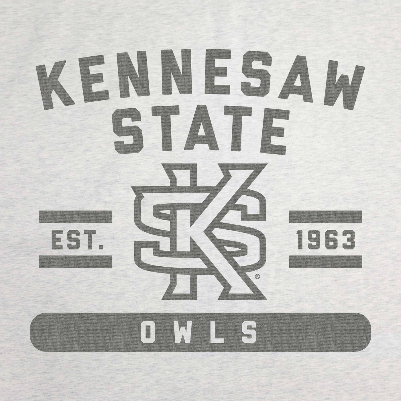 Kennesaw State Oatmeal Sweatshirt Blanket