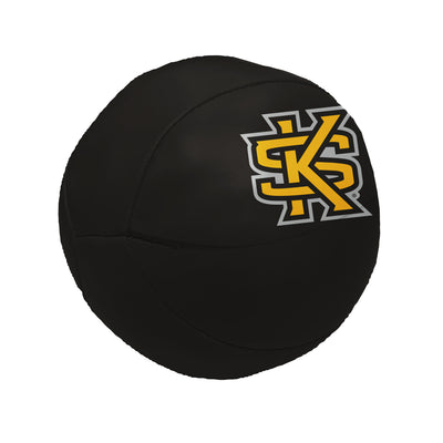 Kennesaw State Black Micro Soft Basketball f/ Primary Logo