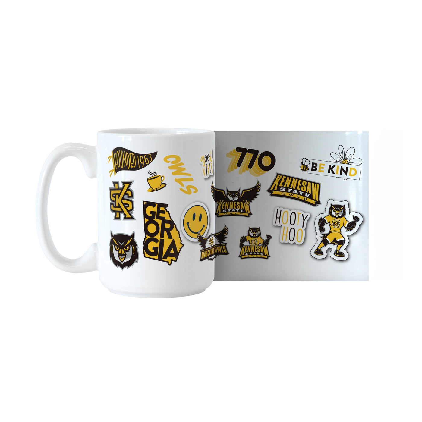 Kennesaw State 15oz Native Sublimated Mug