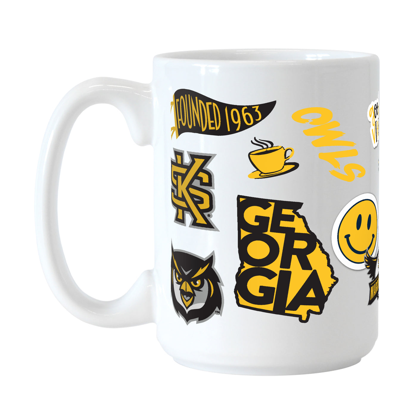 Kennesaw State 15oz Native Sublimated Mug