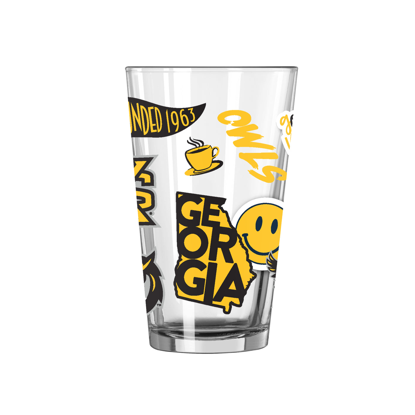 Kennesaw State 16oz Native Pint Glass