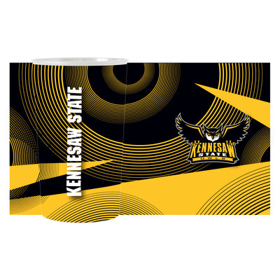 Kennesaw State Geometric Hardwall Cup 4 Pack