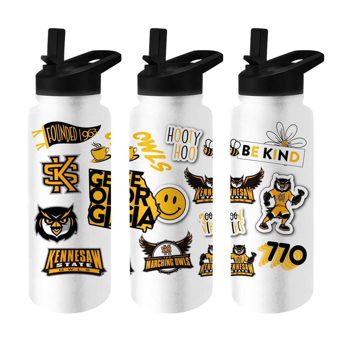 Kennesaw State 34oz Native Quencher Bottle