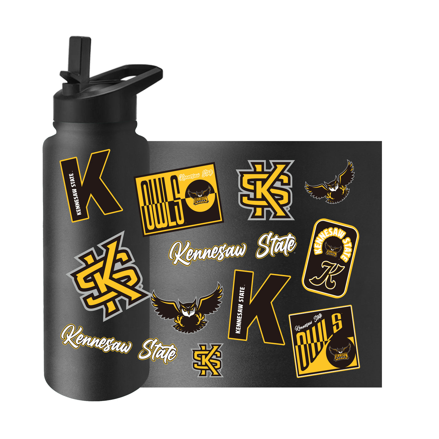 Kennesaw State 34oz Dreamweave Quencher Bottle