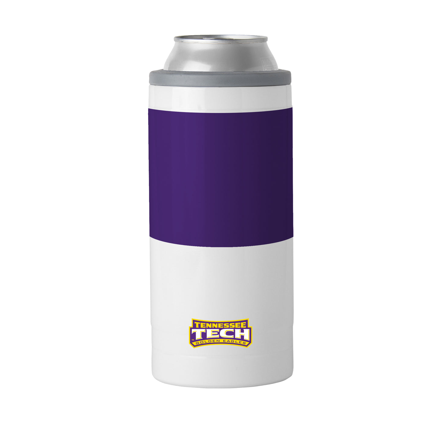 Tennessee Tech 12oz Colorblock Slim Can Coolie
