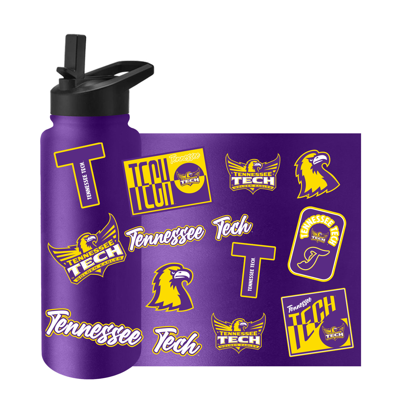 Tennessee Tech 34oz Dreamweave Quencher Bottle