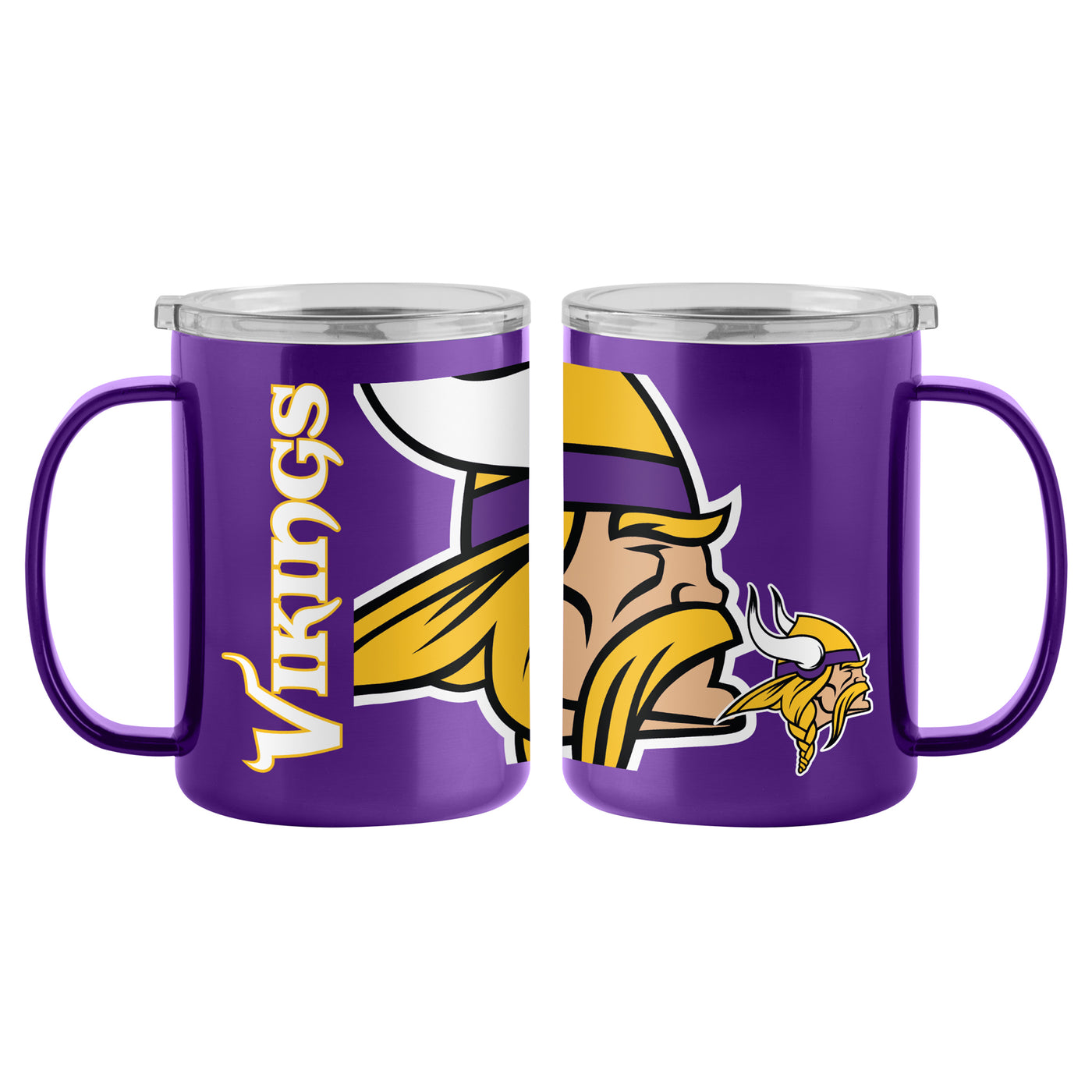 Minnesota Vikings 15oz Hype Stainless Mug