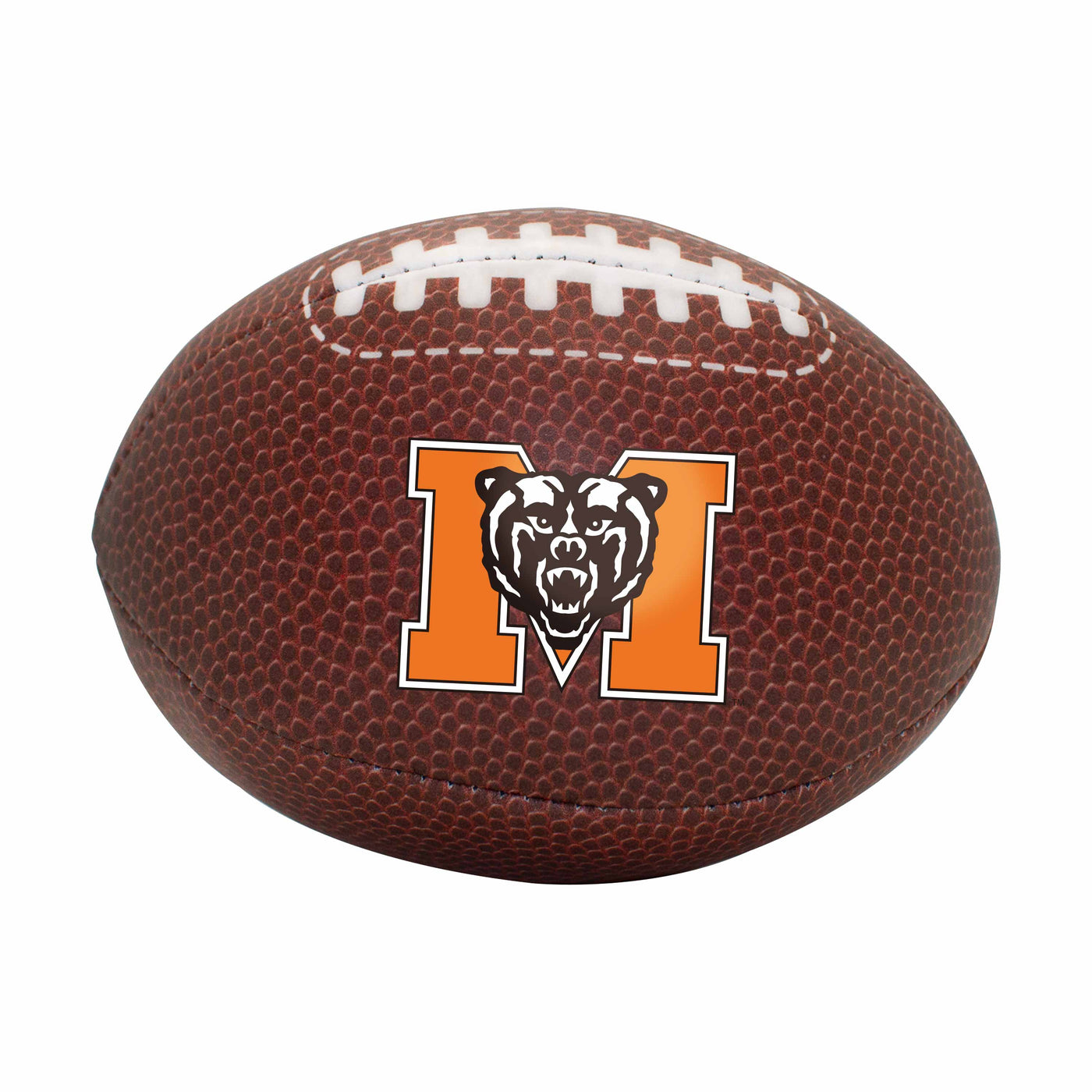 Mercer Composite Brown Micro Soft Football