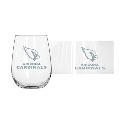 Arizona Cardinals 16oz Frost Curved Beverage Glass