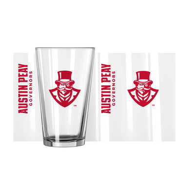 Austin Peay State 16oz Gameday Pint Glass - Logo Brands
