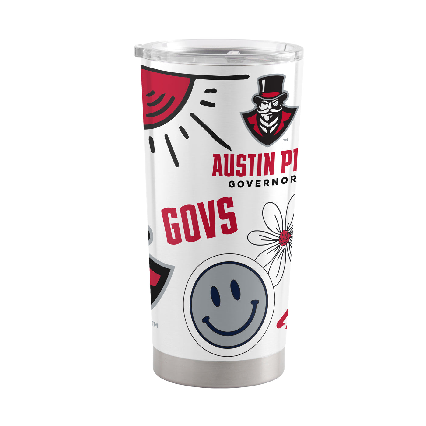 Austin Peay State 20oz Native Stainless Tumbler