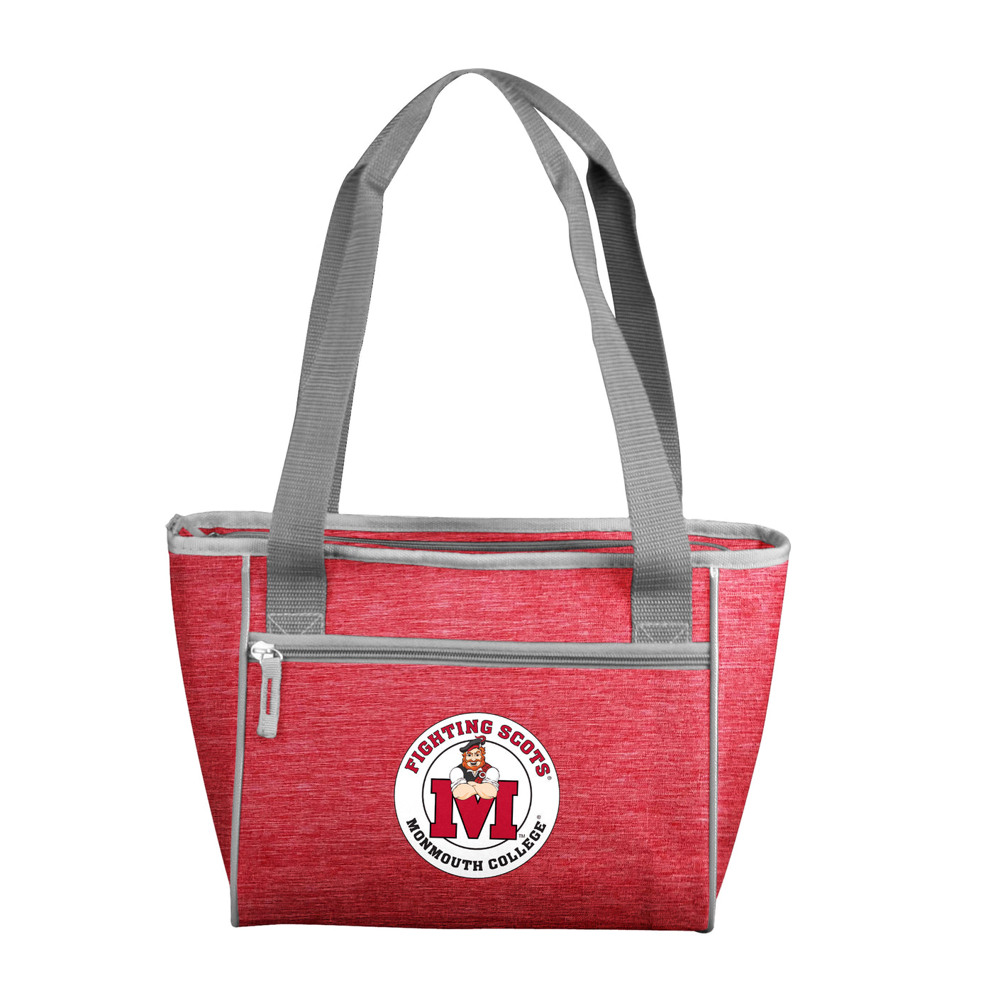Monmouth College Crosshatch 16 Can Cooler Tote
