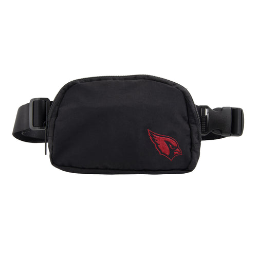 Arizona Cardinals belt bag by Logo Brands, featuring team logo and adjustable strap, perfect for carrying essentials.
