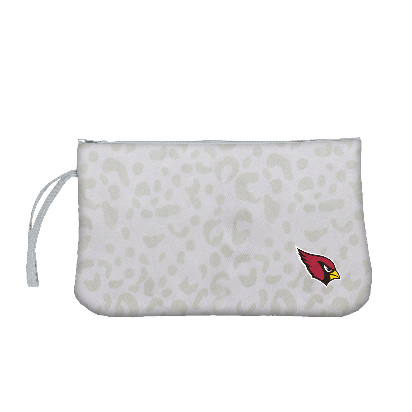 Arizona Cardinals Leopard Print Wristlet