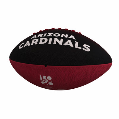 Arizona Cardinals Pinwheel Logo Junior-Size Rubber Football