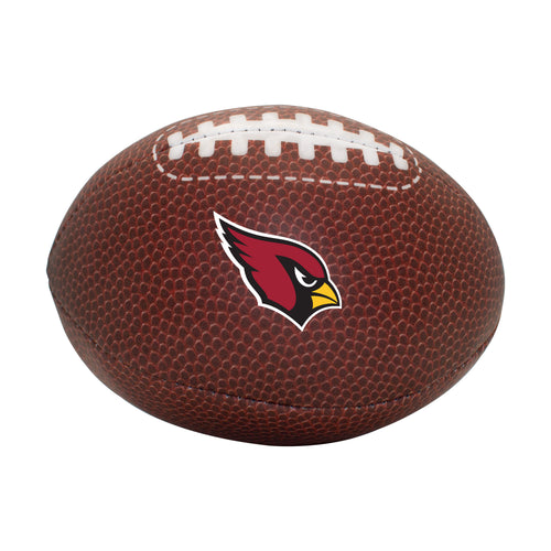Arizona Cardinals micro soft football by Logo Brands, recreation football with team logo and red and white design.